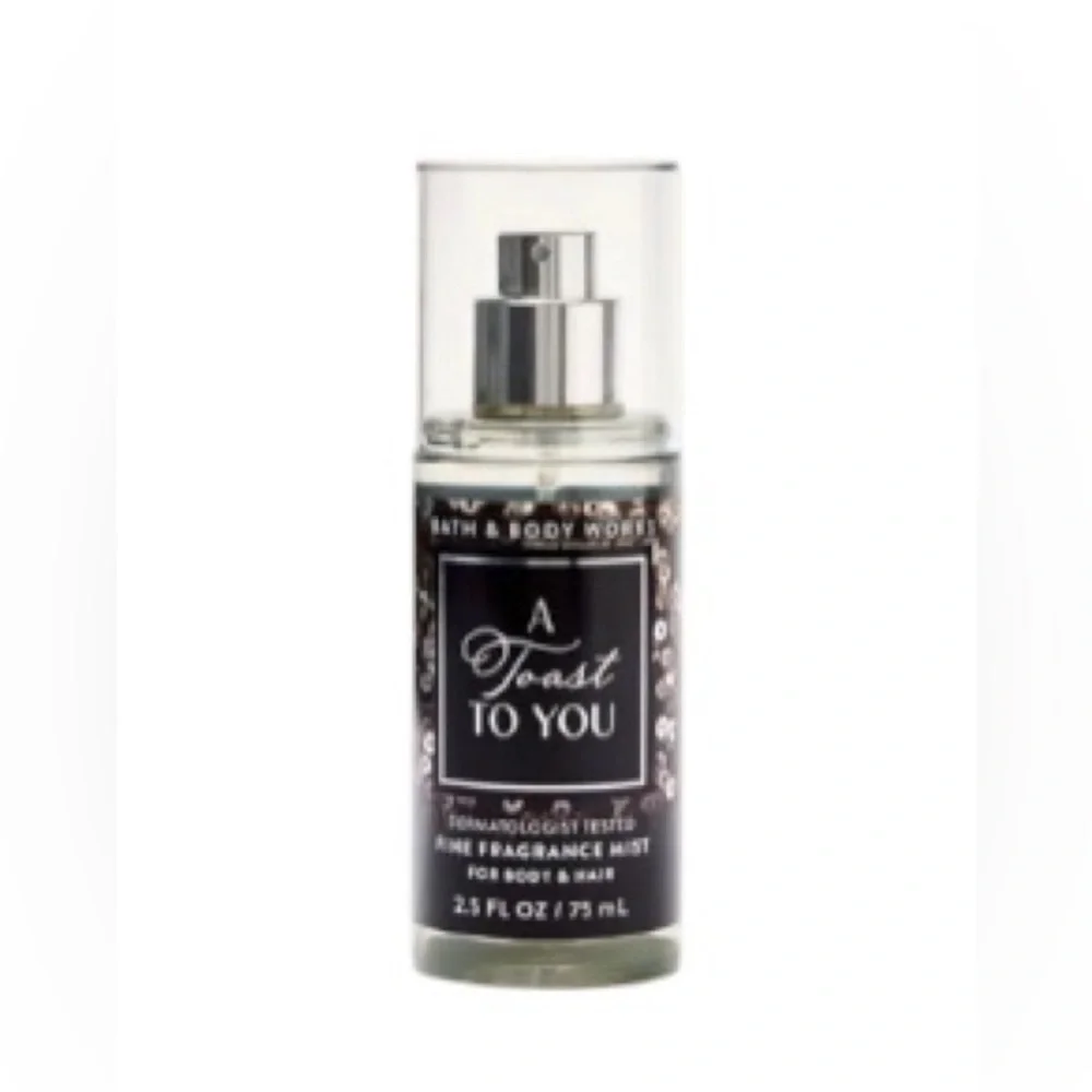 BATH & BODY WORKS 2 PC. A TOAST TO YOU FRAGRANCE MIST & HAND CREAM SET